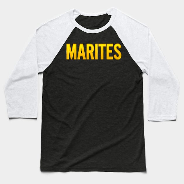 Marites Name Baseball T-Shirt by xesed